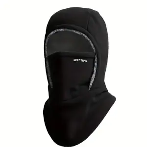 Winter Warm Integrated Hat, Neck Gaiter Ear Protection, Balaclava Cap, Thick Material, Fits Face, Windproof, Suitable for Cycling, Running, Skiing, Fishing, Thermal Ski Mask