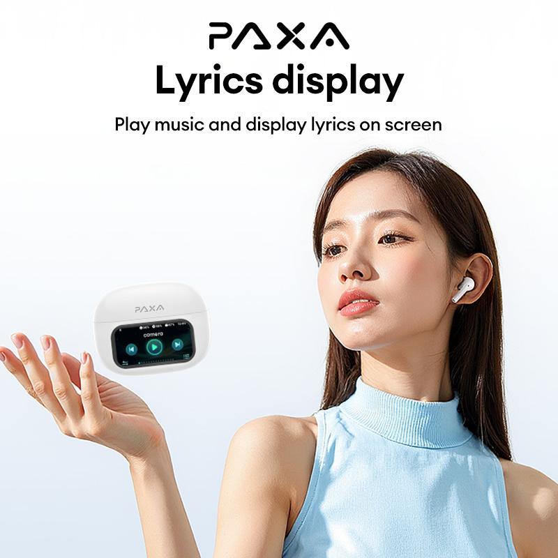 PAXA friend Intelligent Earphones,TWS Bluetooth Remote Control Earbuds for Short Video Watching and Camera Remote Control HIFI Stereo Sound Headphones Compatible with Various Systems