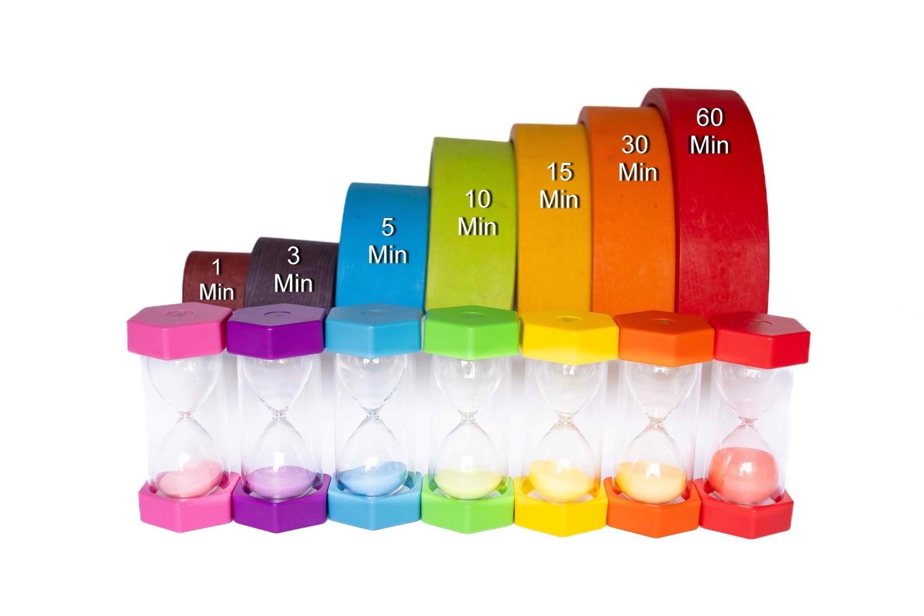 Rainbow Order Sand Timer for Kids 1/3/5/10/15/30/60 Minutes 7 pieces set. Great for Time Management in Neurodiverse Children. Ideal for Home Classroom Office. Reloj de arena en orden Arcoiris Kitchen Utensils Transparent Sturdy Rainbow Order Sand Timer for Kids 1/3/5/10/15/30/60 Minutes 7 pieces set. Great for Time Management in Neurodiverse Children. Ideal for Home Classroom Office. Reloj de arena en orden Arcoiris Kitchen Utensils Transparent Sturdy