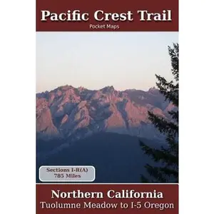 USED-Pacific Crest Trail Pocket Maps - Northern California by K. Scott Parks (Paperback)
