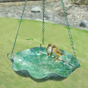 DIY Creative Hanging Bird Baths, Metal Bird Bath Hanging, Bird Bath for Outside, Suitable for Garden and Yard Decoration