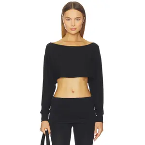 Beyond Yoga Duet 2-way Convertible Shrug in Black