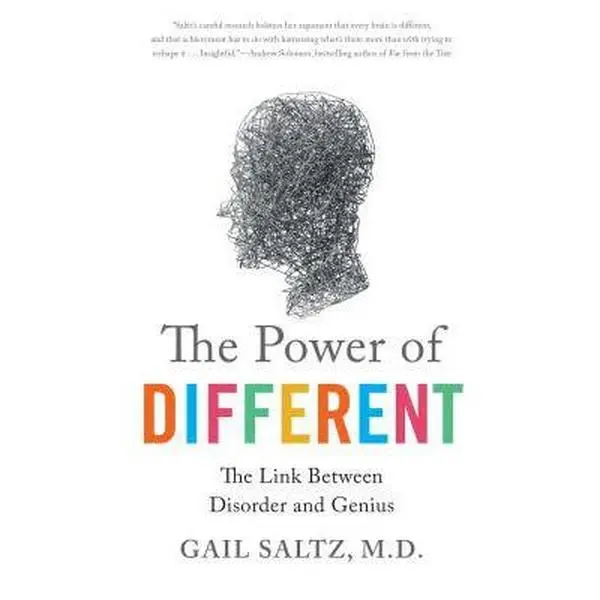 USED Book - The Power of Different: The Link Between Disorder and Genius by Saltz, Gail (Hardcover) - english