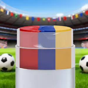 Three-Color World Cup Flag Body Face Paint Paste Fan Event Face Paint Festival Party Graffiti Oil Paint
