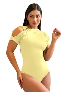 Top Bodysuits 8011 Tummy control medium compression Body's con faja de mediana compresion