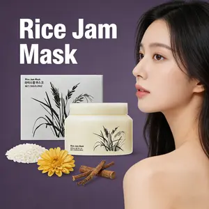 Rice Jam Mask - Rice Extract Hydrating Rejuvenating Moisturizing Soothing Facial Mask
