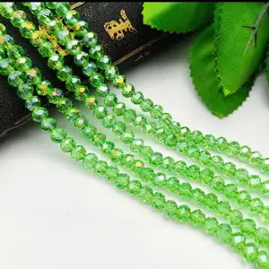 6mm faceted glass beads.for DIY.use for bracelet jewelry nice gift for students girls supplies Beading