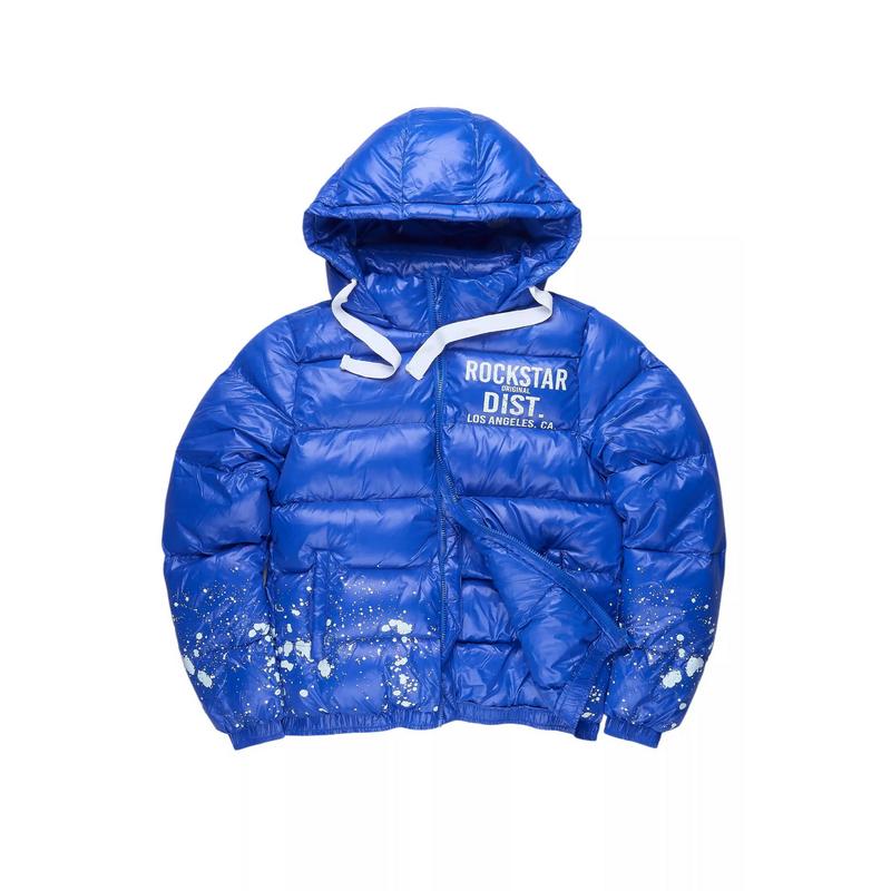 Art Dist. 2.0 Royal Blue Puffer Jacket