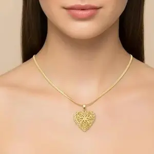 Elegant 14K Gold-Plated Chain Necklace