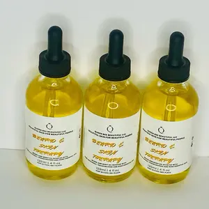 Beard and Skin Therapy Oil 2 -w/ Dark Patchouli Frankincense & Rose Essential Oils Jojoba Sweet Almond Coconut for Moisturizing Nourishing Soothing Aroma Blend -, Moisturizer, Body Care