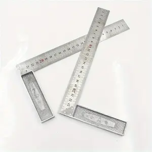 250mm aluminum handle with stainless steel scale Right Measuring Angle Square Ruler