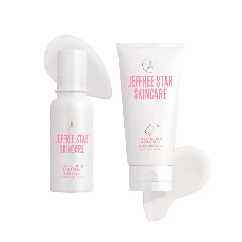 Star Milk Skincare Duo: Star Rice Milk Serum + Creamy Star Milk Leave-On Mask