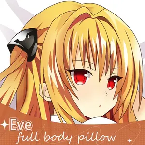 Anime Dakimakura Japanese Otaku Waifu Life Size Doublesided Print Hugging Body Pillov Cover To Love-Ru Eve