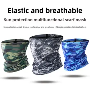 Summer Ice Silk Sunscreen Scarf Outdoor Sports Fishing Quick Dry Neck Cover Variety Magic Headscarf Cycling Mask