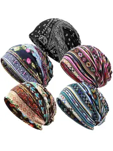 Boho Style Beanie Hat, Casual Trendy Beanie Cap, Fashionable Hair Accessories for Women & Men, Trendy All-match & Exquisite Hat for Birthday Gift, Beanies
