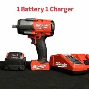 Milwaukee M18 1000Nm High Torque Cordless Impact Wrench Kit – 1/2" Drive for Heavy Duty Truck Repair & Construction Bolting