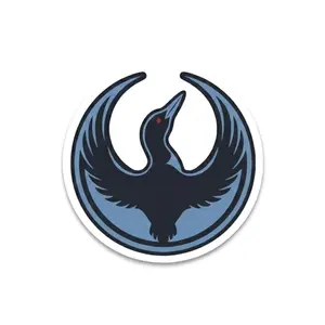 Minnesota Rebel Alliance Vinyl Sticker MN State Bird Loon Political Protest Resistance Laptop Decal I4R