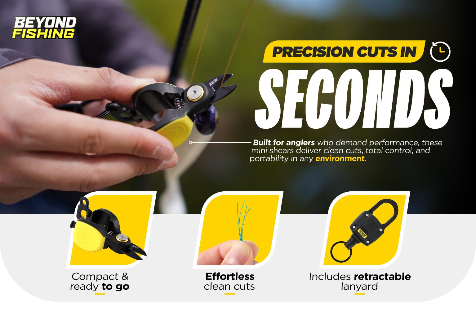 Beyond Fishing Quick Snips Fishing Line Cutter