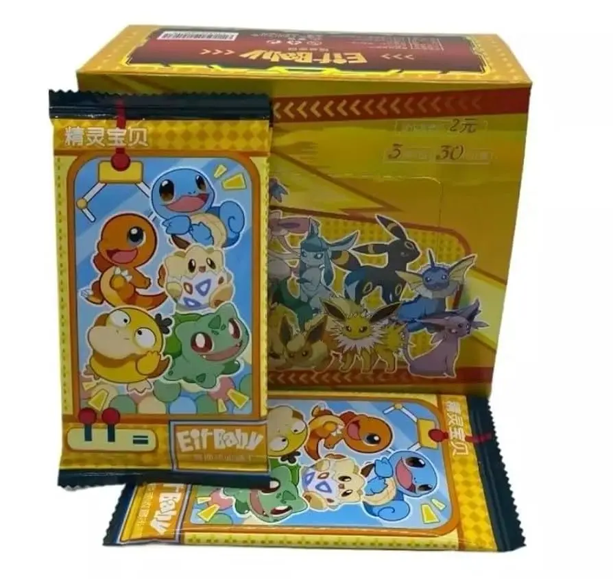 Chinese Pokmon Eif Baby 1.0 Booster Box - 30 Packs for Collectors &  Enthusiasts of the Chinese Pokmon Series - Perfect for Expanding Your  Collection - TikTok Shop