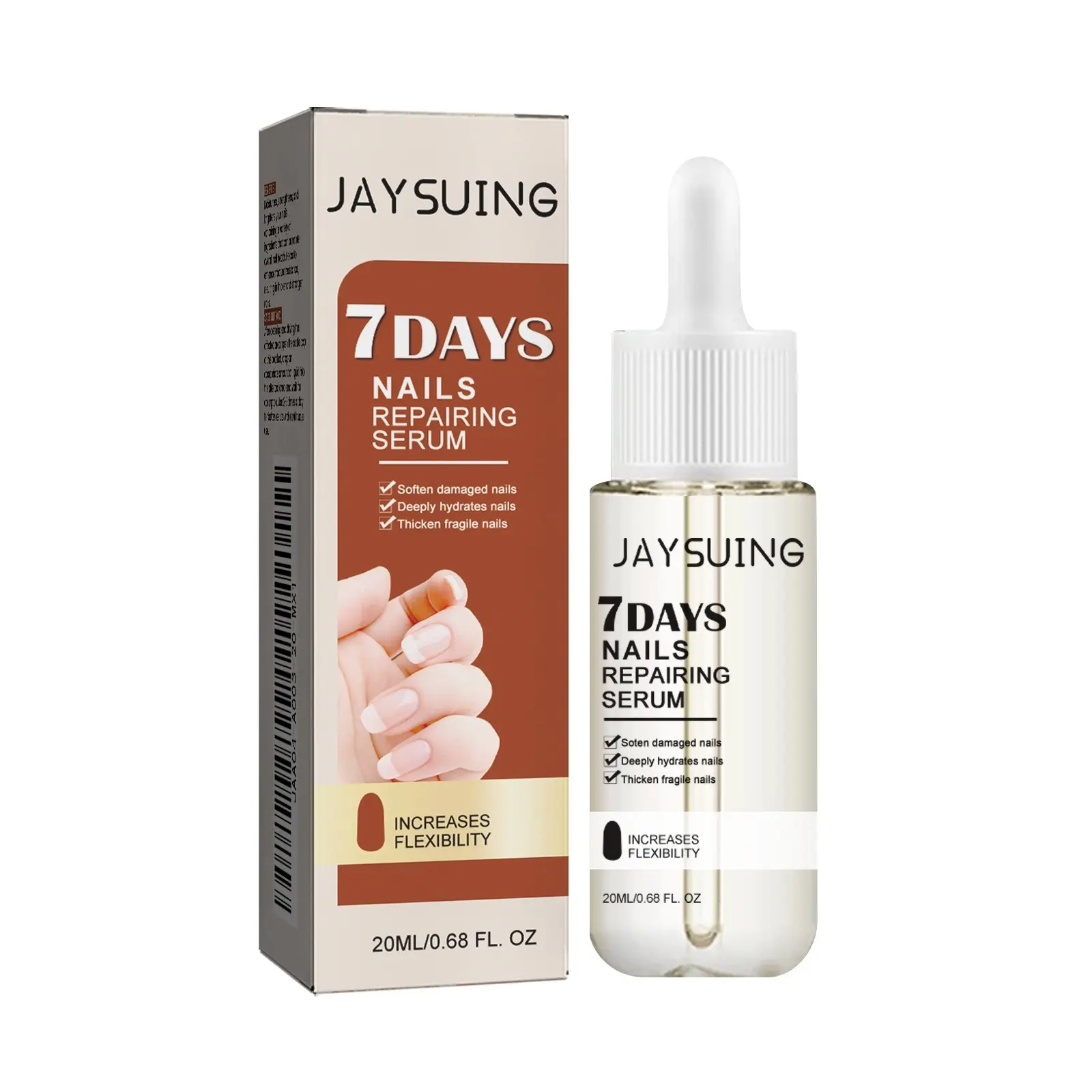 Jaysuing 7 Day Nail Care Essence Grey Nail, Hand, Foot And Nail Nourishing Cleansing Essence