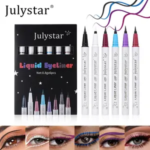 Multi-Pack Liquid Eyeliner Pen, Smooth Application, Waterproof Formula, Smudge-Proof, One-Stroke Application, Ultra-Fine Tip