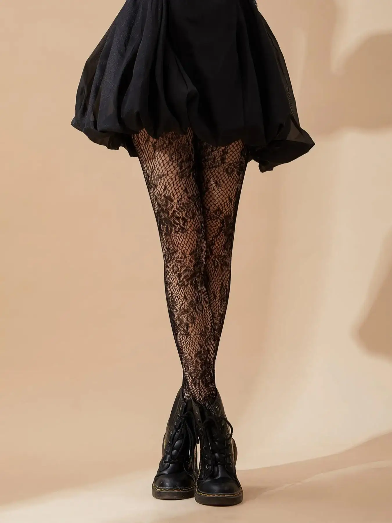 Women's Floral Lace Fishnet Tights, Elegant Comfy Breathable Pantyhose for Daily Wear, Summer Outfits 2024, Ladies Socks for All Seasons