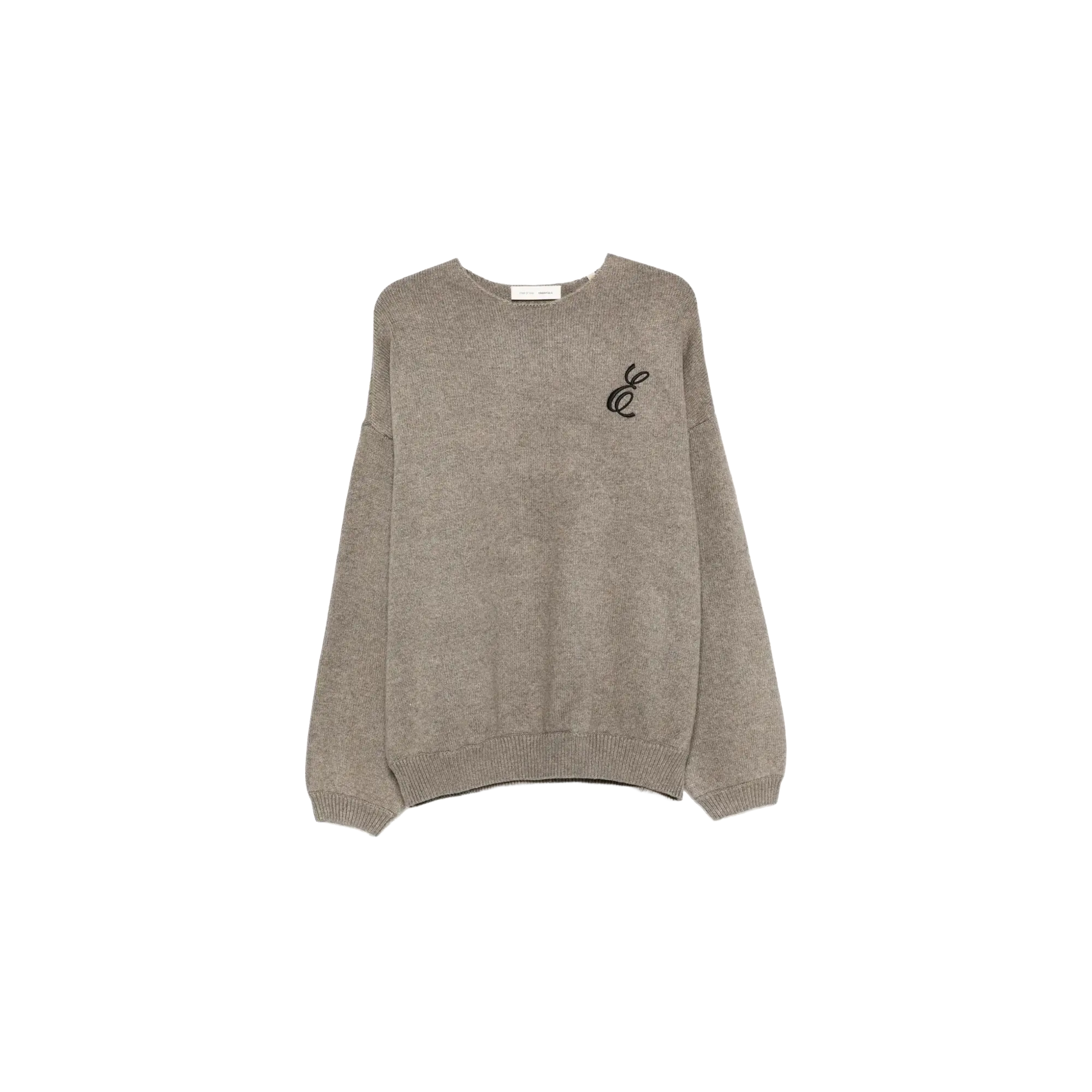 Waffle Crewneck Sweater "Homestead Heather" 192HO254332F