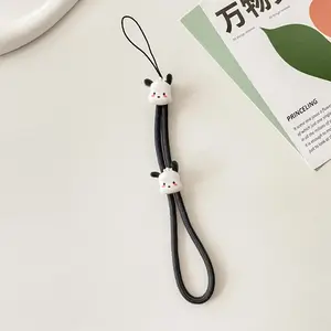 Adjustable Anti-Lost Phone Lanyard Strap – Black & Brown Crossbody Phone Strap | Durable Hands-Free Phone Holder Necklace | Universal Phone Hanging Strap for Everyday Use