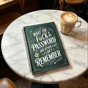 Must Have Password Notebook for Office | Never Forget Login Again