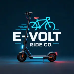 E-Volt Ride Co shop logo