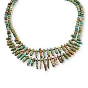 Mine Finds by Jay King 2-Strand Sacred Cloud Mountain Turquoise 18" Necklace