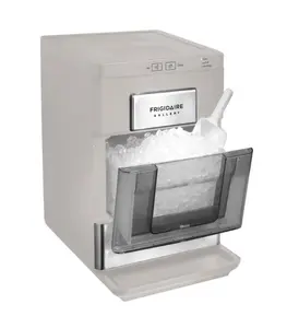 Frigidaire Gallery 33 lbs. Nugget Ice Maker with Touchscreen Controls, Premium Self-Cleaning Countertop Ice Machine for Home Kitchens, Entertaining, Grey