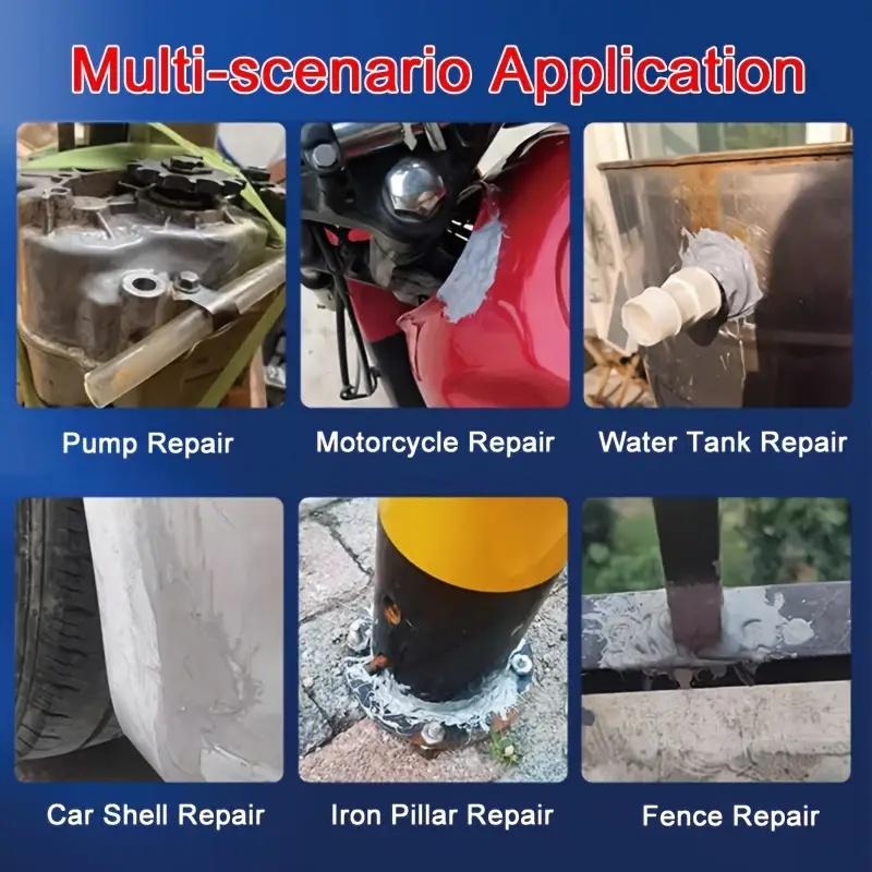 Heavy Duty Weld Waterproof Epoxy Casting Adhesive - Fast Repair Multi-Purpose Glue for Repairing Tile, Metal, Plastic, Ceramics, Wood - AB Epoxy Adhesive Super Glue with Accessories, Wear-Resistant, Waterproof, Oil-Resistant