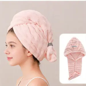 Microfiber Hair Towel for Teens & Girls, Super Absorbent Small Hair Turban for Short/Medium Hair, Fast Drying Anti-Frizz Wrap, 8.8×26 in Perfect Fit, Essential Hair Accessories