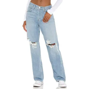 GRLFRND Bella Low Rise Boyfriend in Fairfax