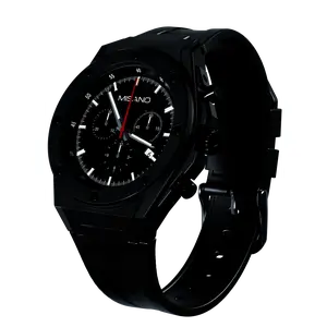 Black Dial & Silicone Strap