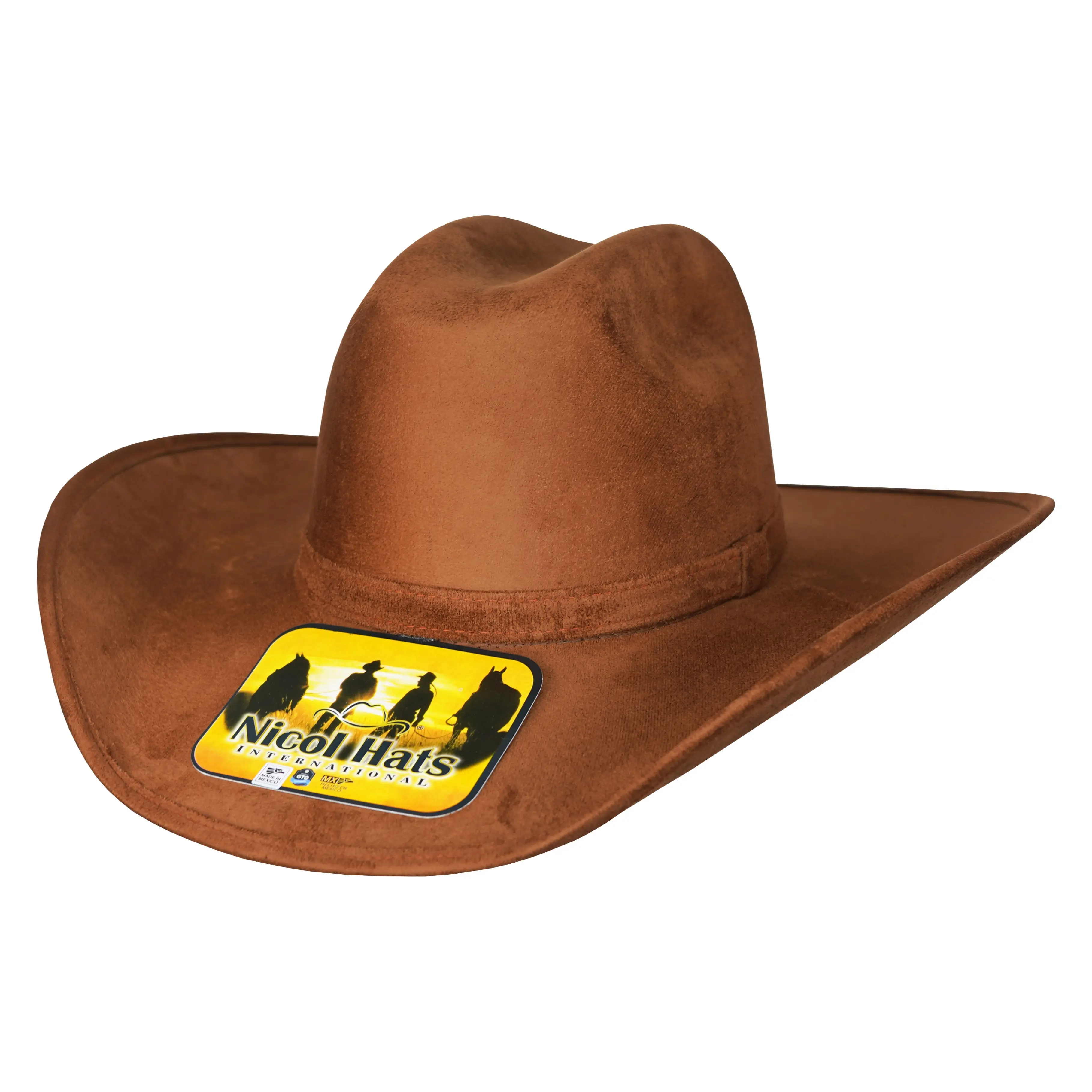 Nicol Texana Forrada Western Cowboy Hat Sombrero 4