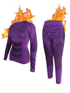 Womens Thermal Underwear Top and Bottom Sets Women Long Johns Warm Base Layer for Winter Cold Weather
