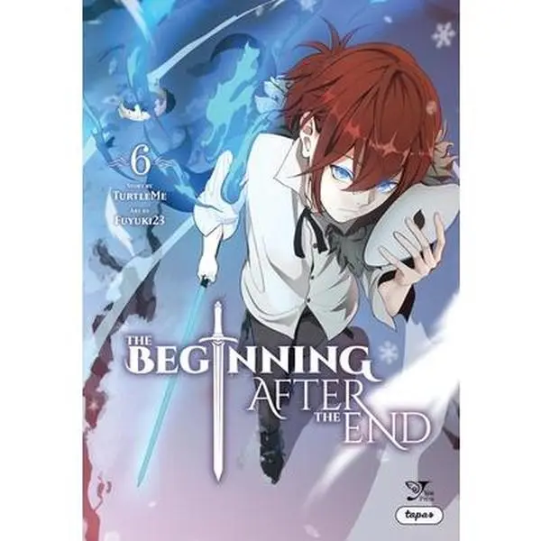 The Beginning After the End Vol. 6 (6th Volume) English Comic Book - Turtleme, Yen Press, Trade Paperback, Jasmine & Arthur Themed, 0.95 lbs, 8.2" h x 5.8" l x 0.6" w