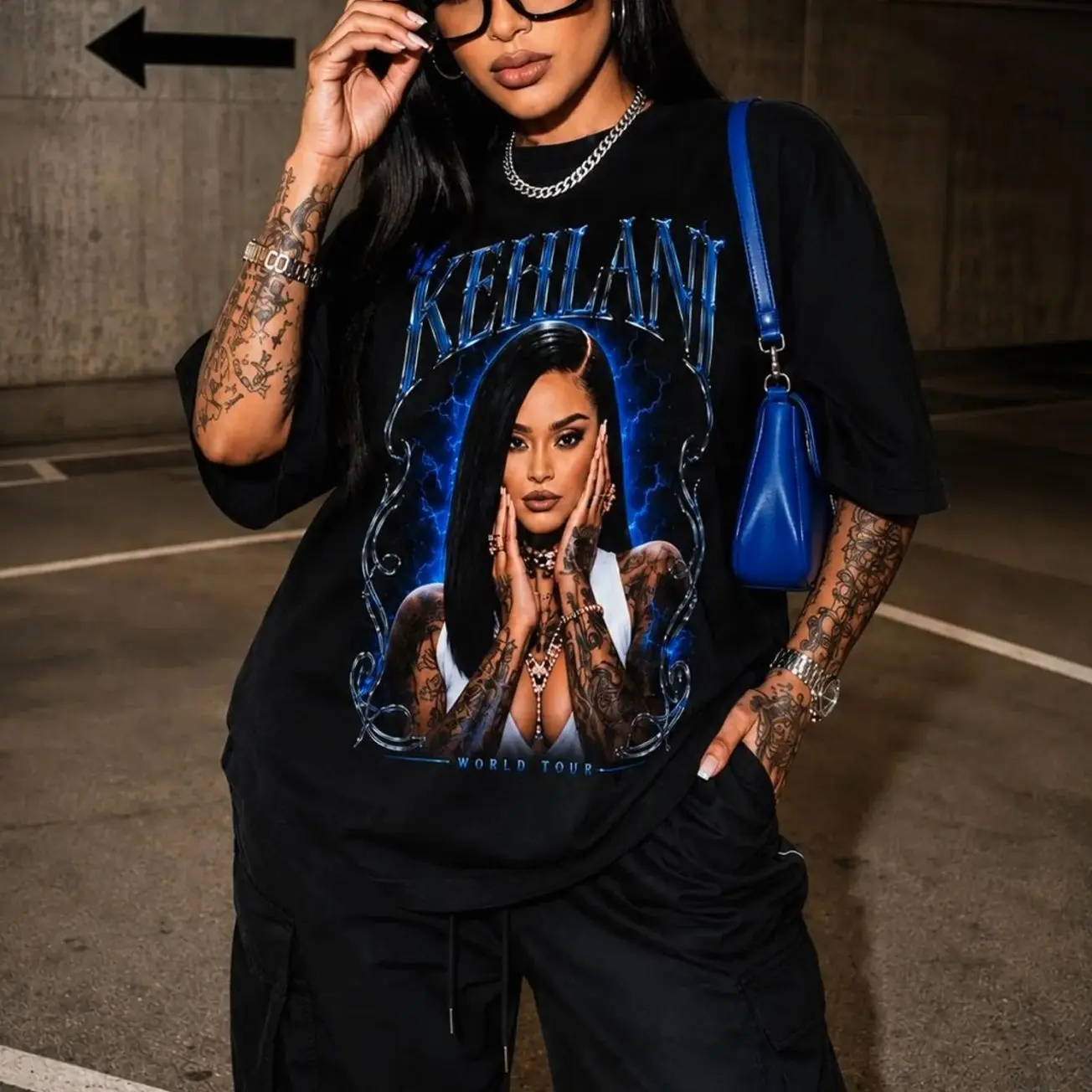 Kehlani World Tour Shirt | Poster Style Graphic Tee | Unisex Concert T-Shirt | R&B Music Fan Gift DQQ