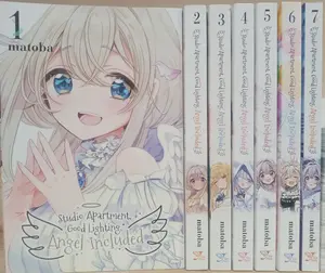 Studio Apartment, Good Lighting, Angel Included Vol. 1-6 Manga Set English