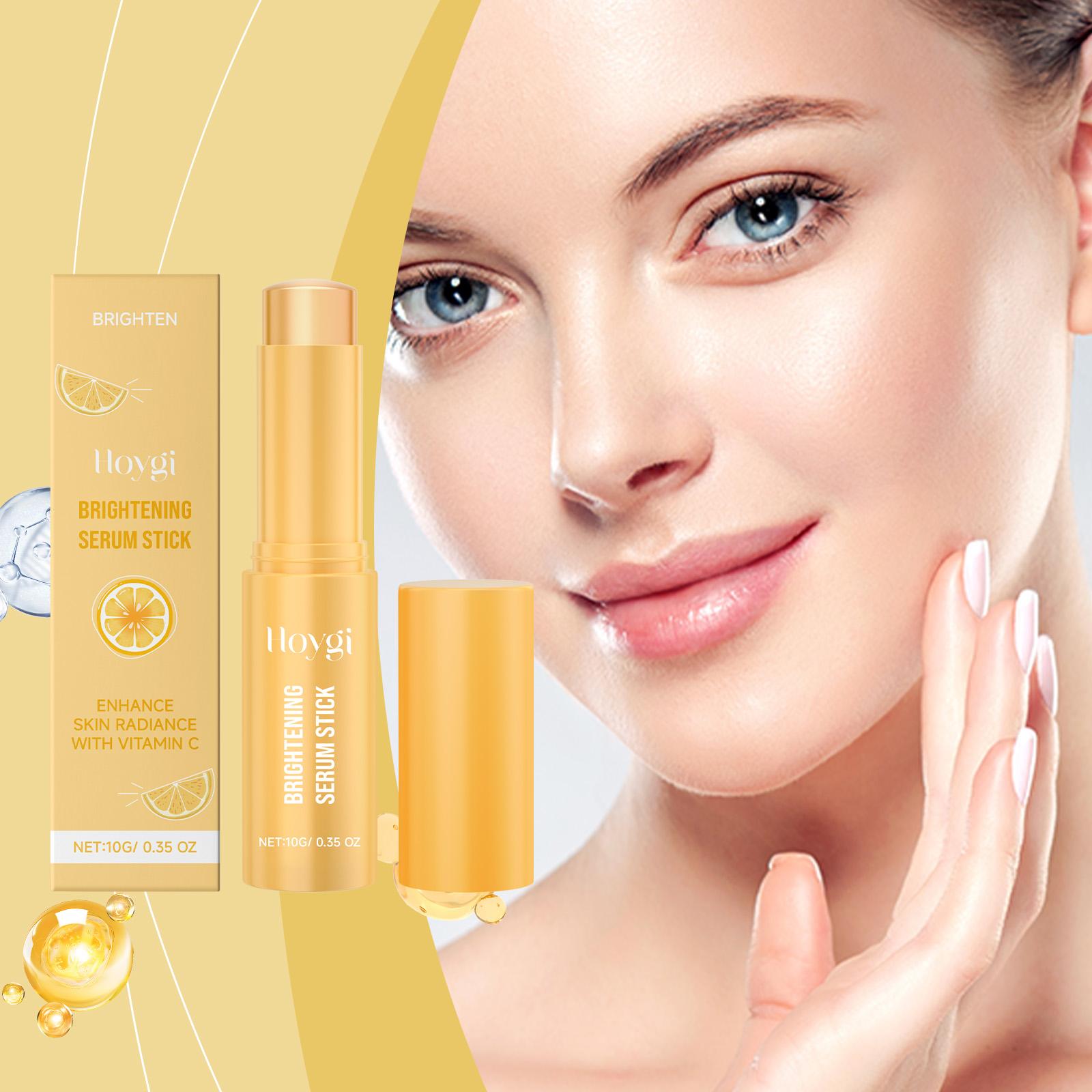 Hoygi Vitamin C Serum Stick - Brightening & Moisturizing Face Balm Moisturizers, Radiance