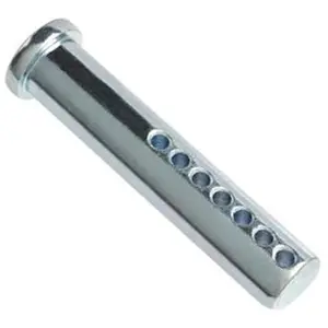 212 MAIN Adjustable Clevis Pin, 0.25 x 2 in. Clear Zinc Plated, 4-Pack (Double HH 32720)