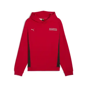 PUMA Mens Scuderia Ferrari Lifestyle Hoodie Casual Outerwear Casual - Red