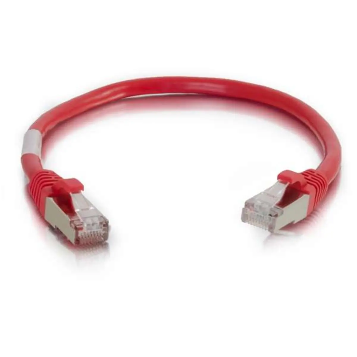 Cables To Go 3 ft Cat6 Snagless Shielded-STP Ethernet Network Patch Cable - Red, Electromagnetic Shielding, 50m Gold-Plated Contacts, Nickel-Plated, Aluminum Foil Lining, Polycarbonate Housing, FM-PE Construction, Polyvinyl Chloride (PVC), 568b Wiring