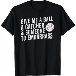 Funny Baseball Pitcher T-Shirt,Made of 100% cotton,High-quality print,Soft and comfortable to the touch,Made in USA