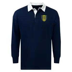 Gotham Knights Classic Long Sleeve Solid Rugby Jersey