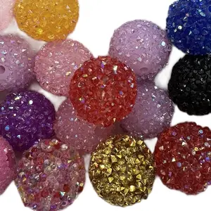 20mm Sugar Glitter Beads - Pack of 20 for Beaded Pens single Color bead Beading Making Beading Accessories