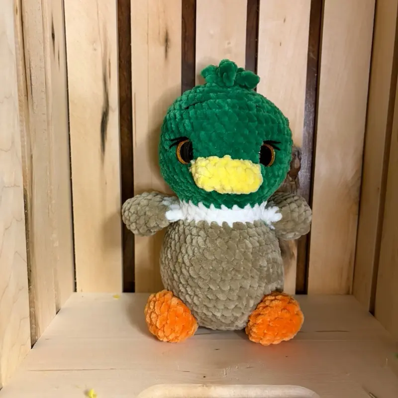 Olive the mallard duck plush