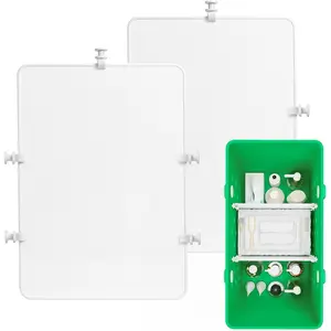 2PCS Divider Tray for X Large - Divide Space and Organizer Bags - Beach Bag Accessories (White)